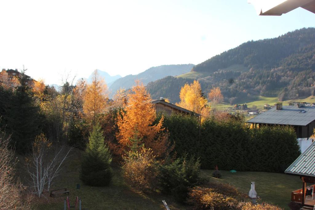 La Residence De L'Ours Megeve Bagian luar foto