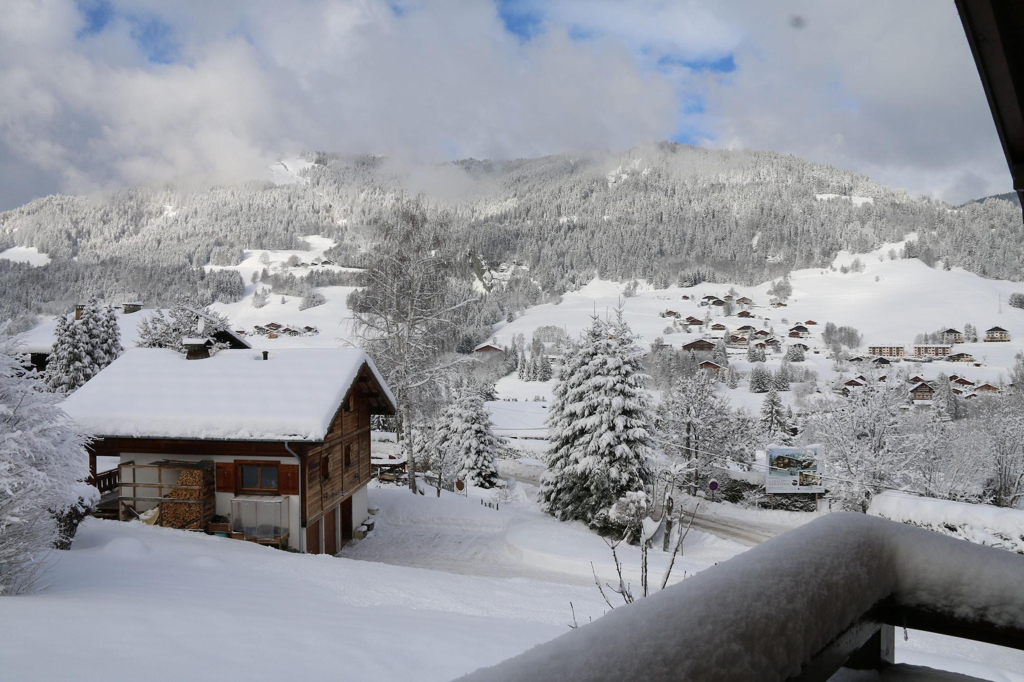 La Residence De L'Ours Megeve Bagian luar foto