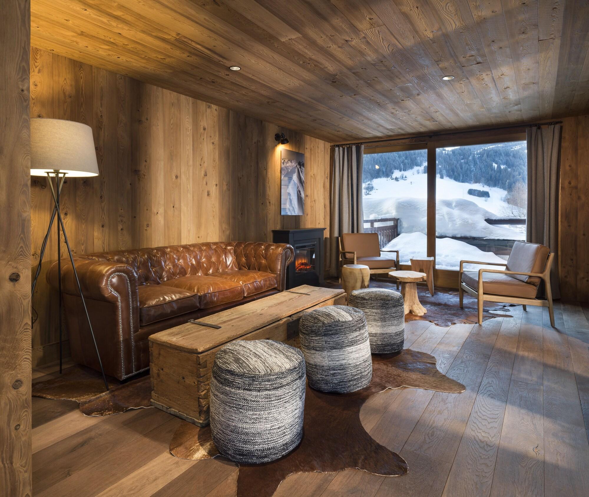 La Residence De L'Ours Megeve Bagian luar foto