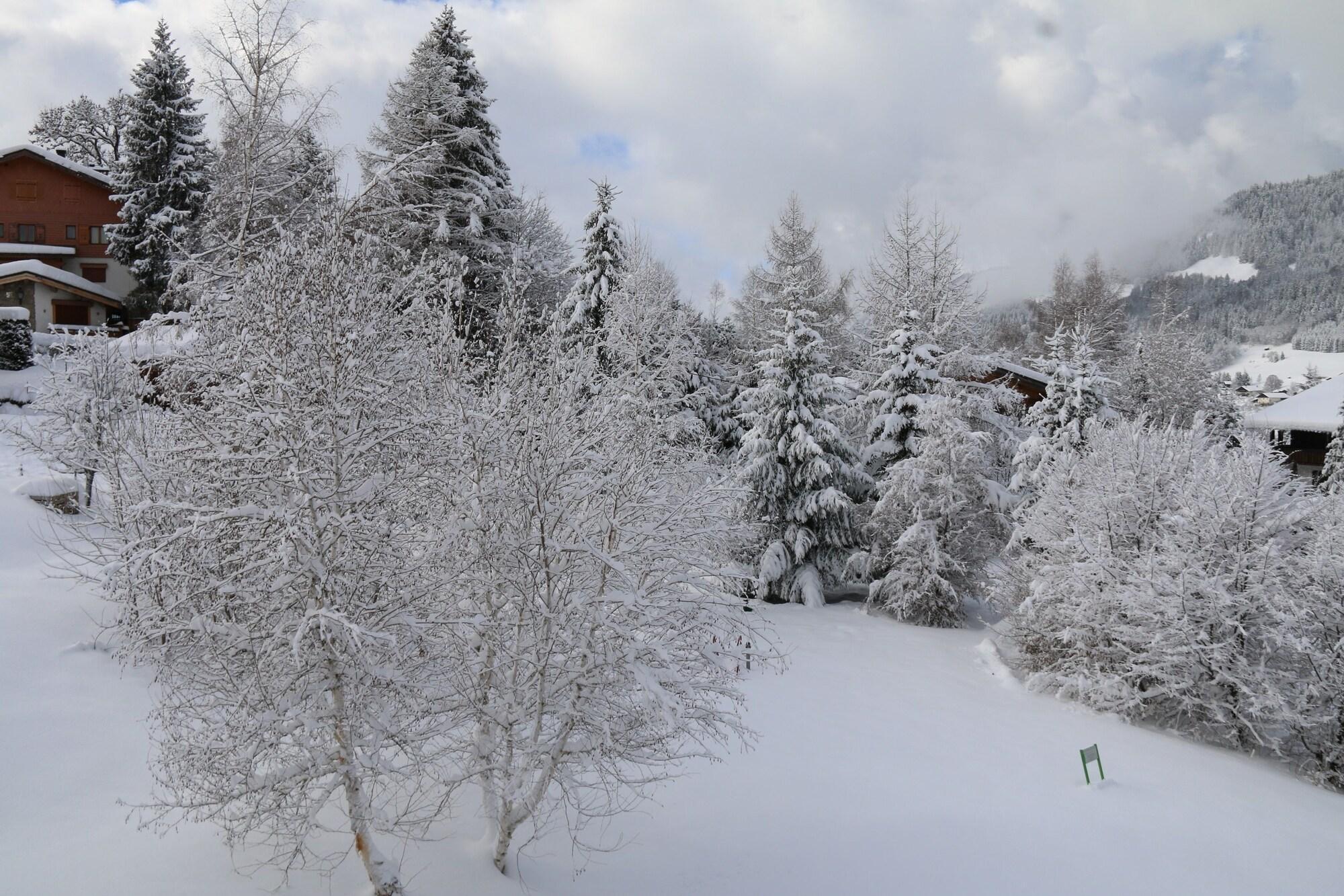 La Residence De L'Ours Megeve Bagian luar foto