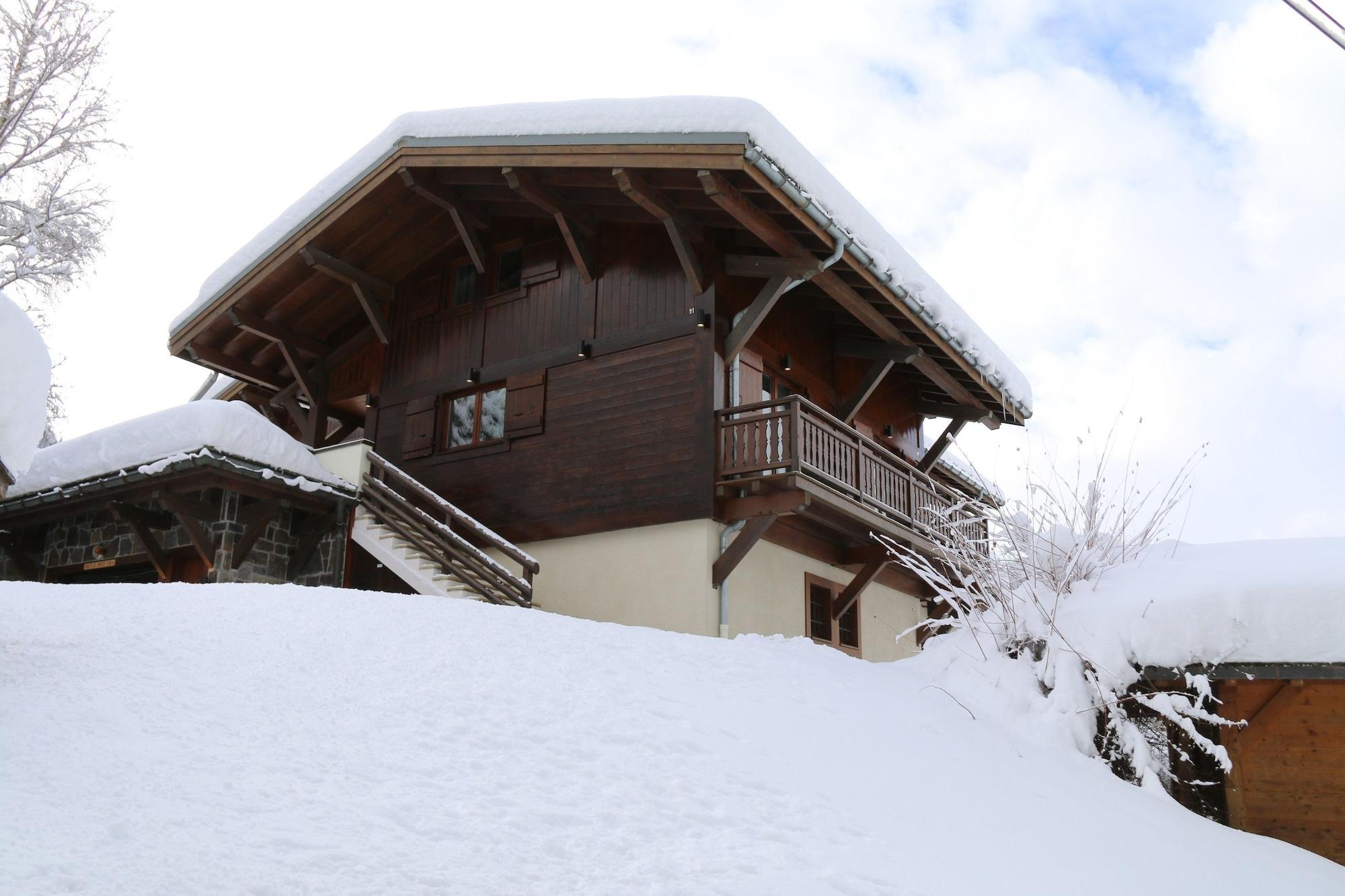 La Residence De L'Ours Megeve Bagian luar foto