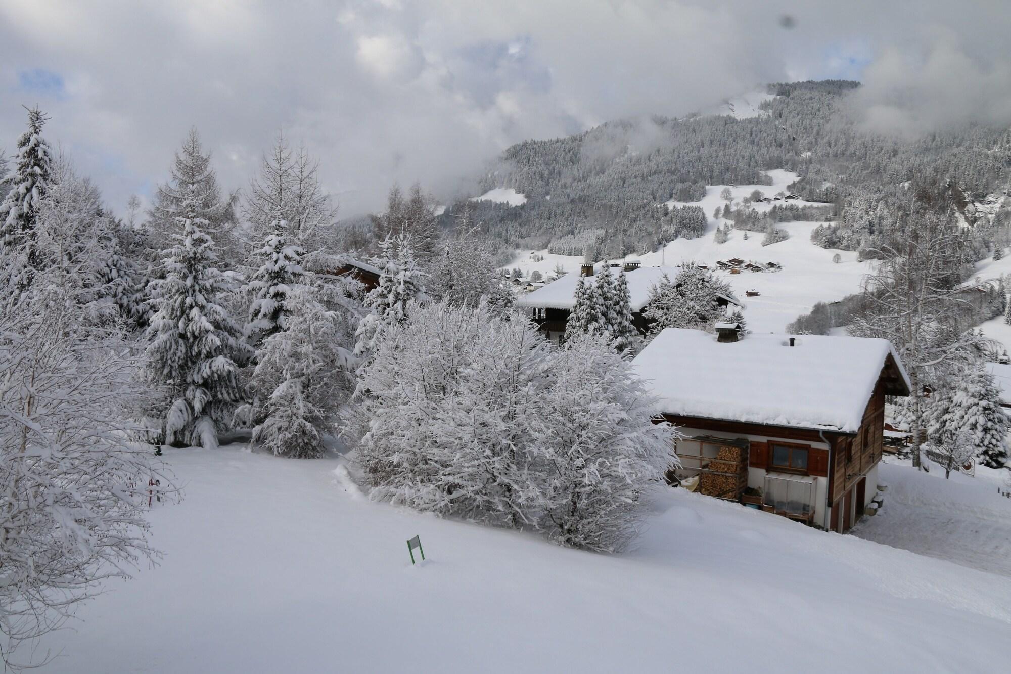 La Residence De L'Ours Megeve Bagian luar foto