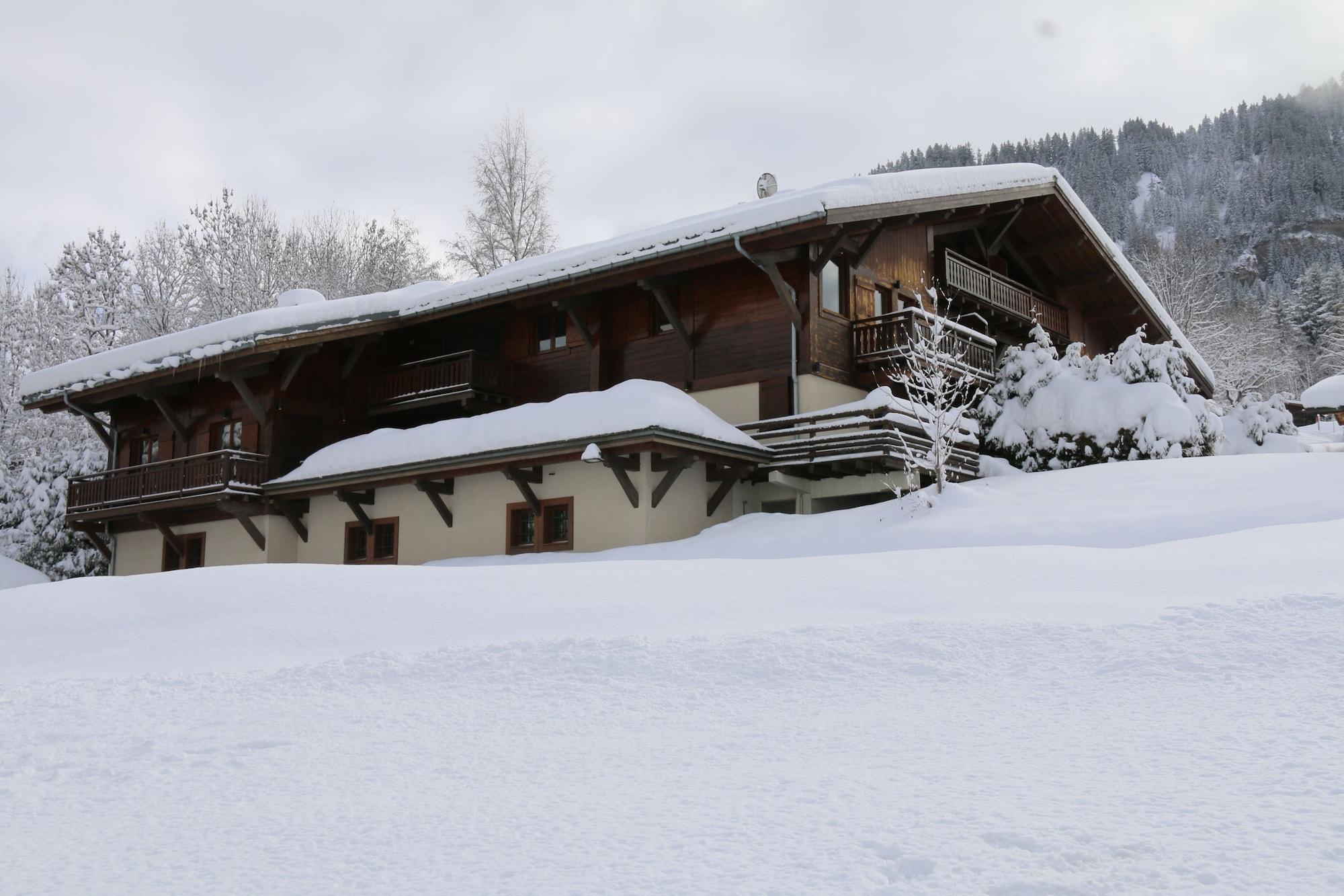 La Residence De L'Ours Megeve Bagian luar foto