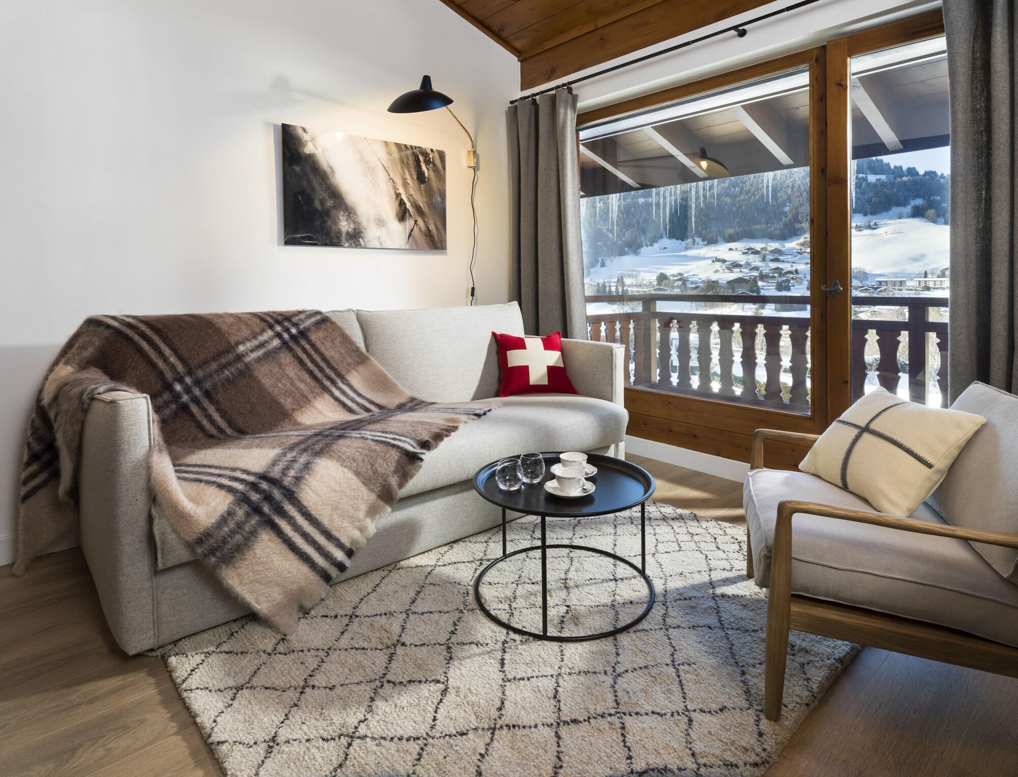 La Residence De L'Ours Megeve Bagian luar foto
