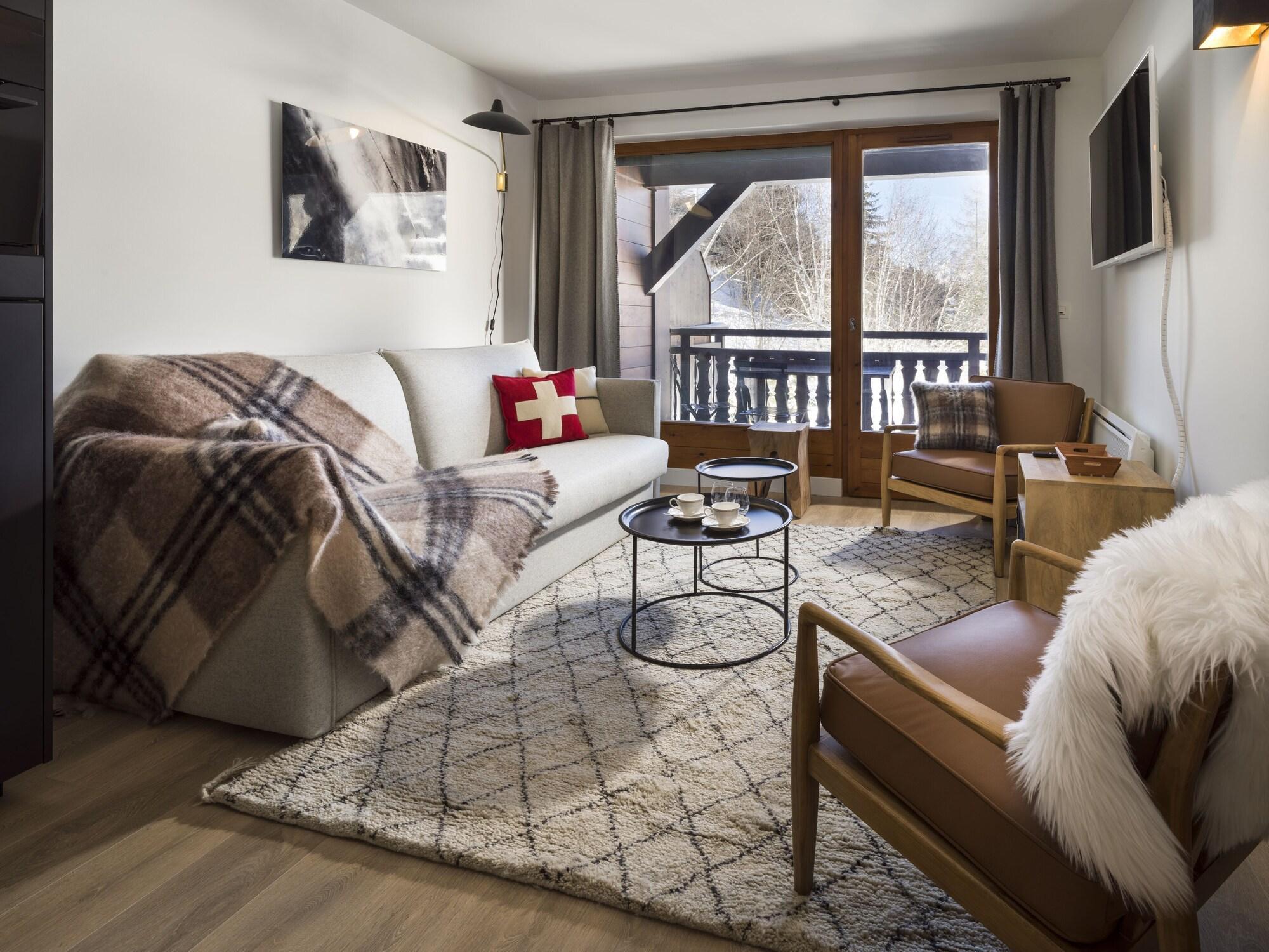 La Residence De L'Ours Megeve Bagian luar foto