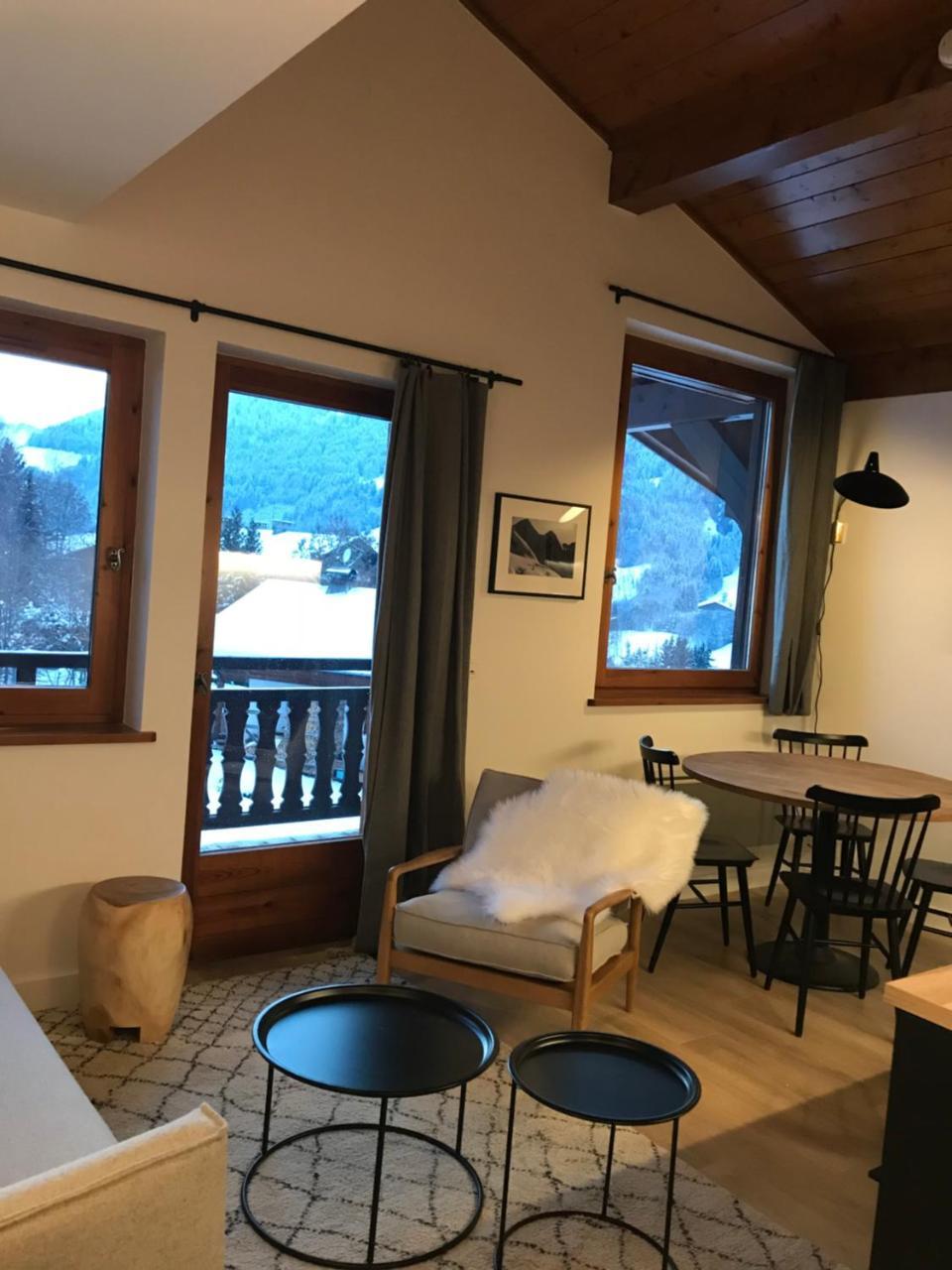 La Residence De L'Ours Megeve Bagian luar foto