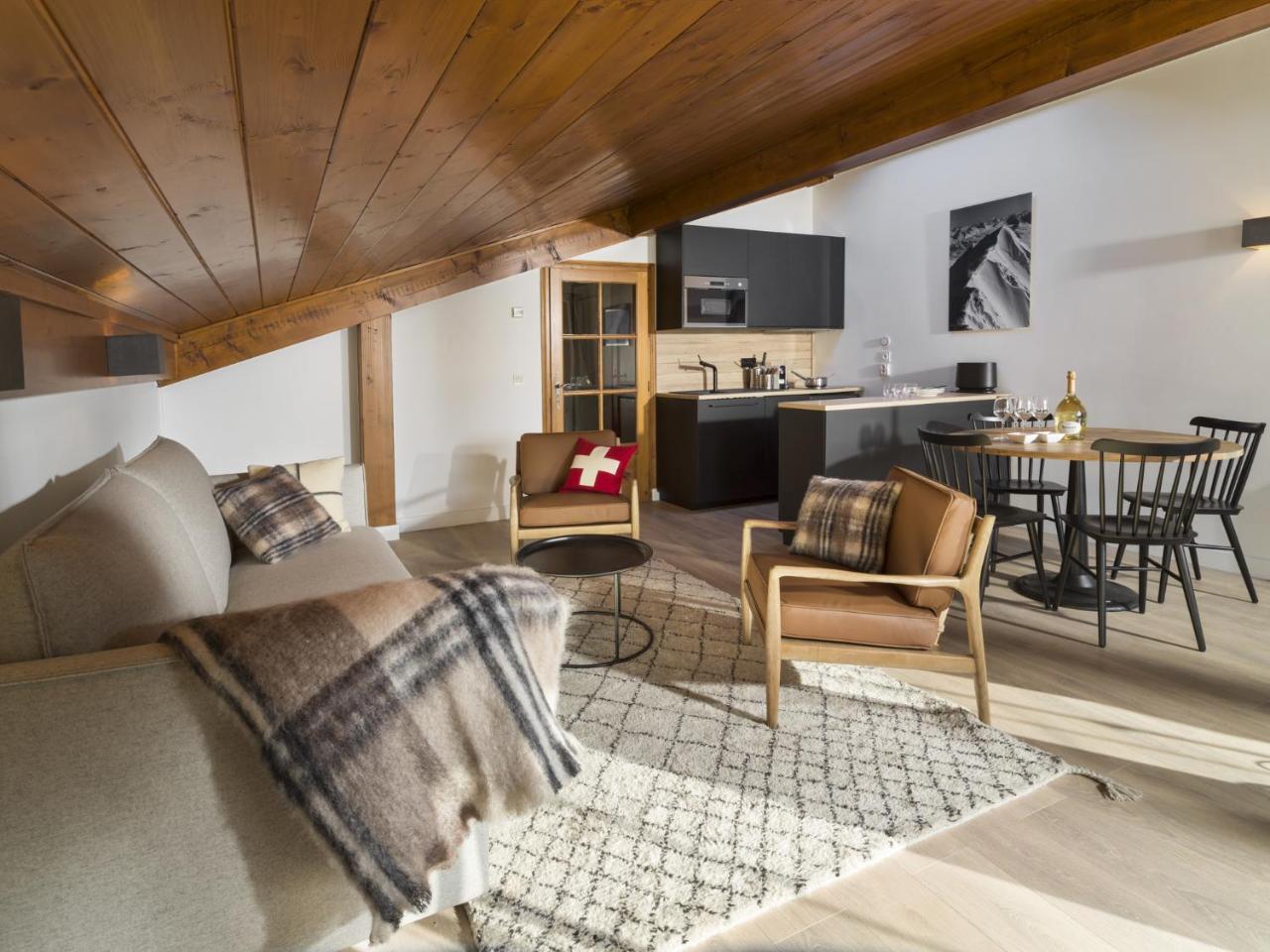 La Residence De L'Ours Megeve Bagian luar foto